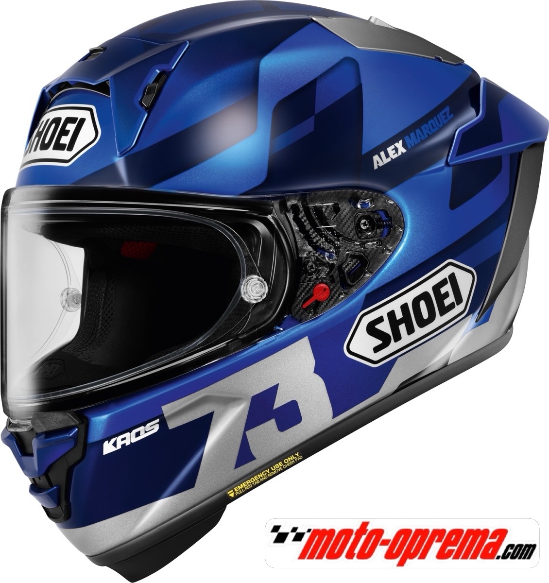 SHOEI X-SPR PRO A.MARQUEZ73 V2 TC-2