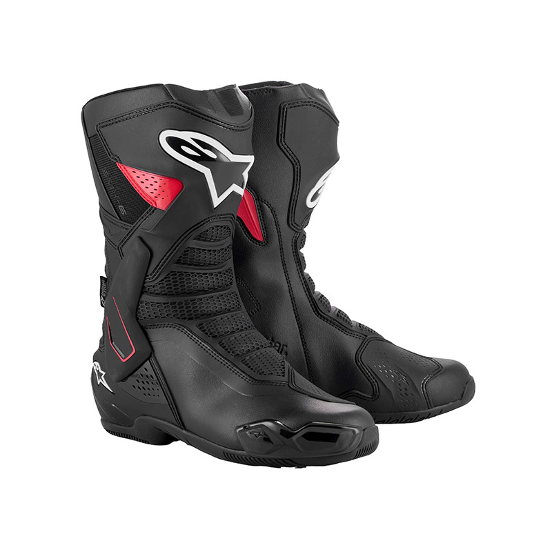 ALPINESTARS SMX-6 V3 DRYSTAR CRNA CRVENA