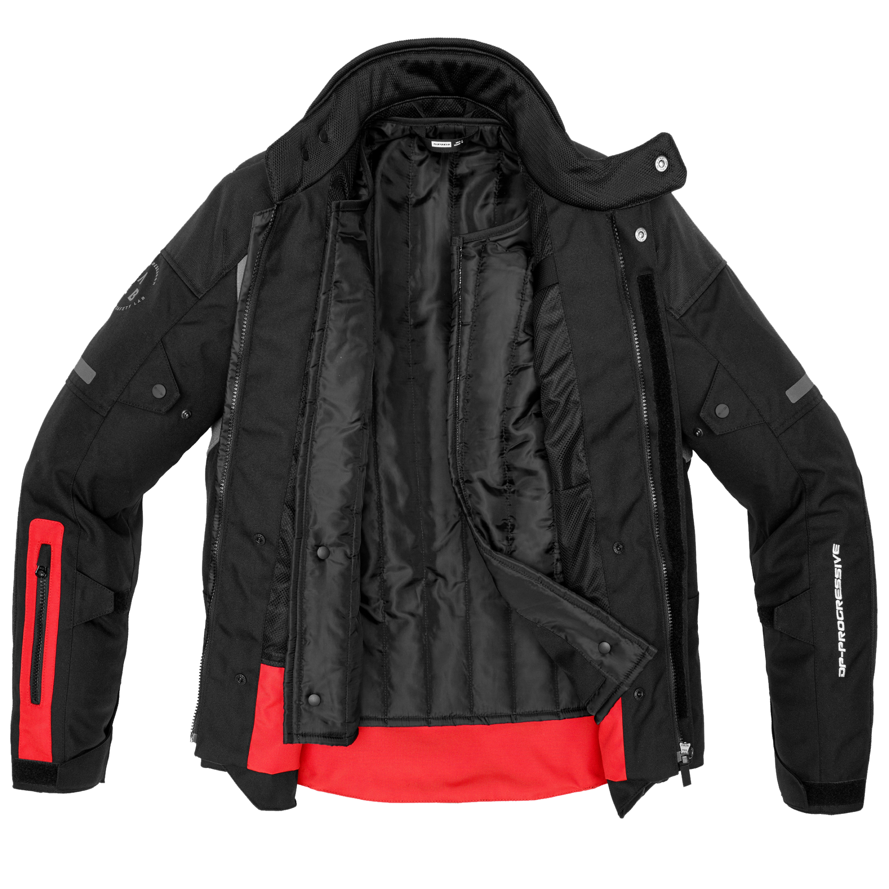 SPIDI TRAVELER 3 H2OUT JACKE SCHWARZ ROT – Bild 3