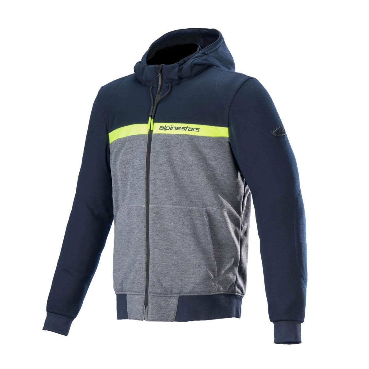 Giacca Moto Alpinestars Chrome Street In Tessuto - Con Armatura Nucleon Flex Plus E Predisposizione Airbag