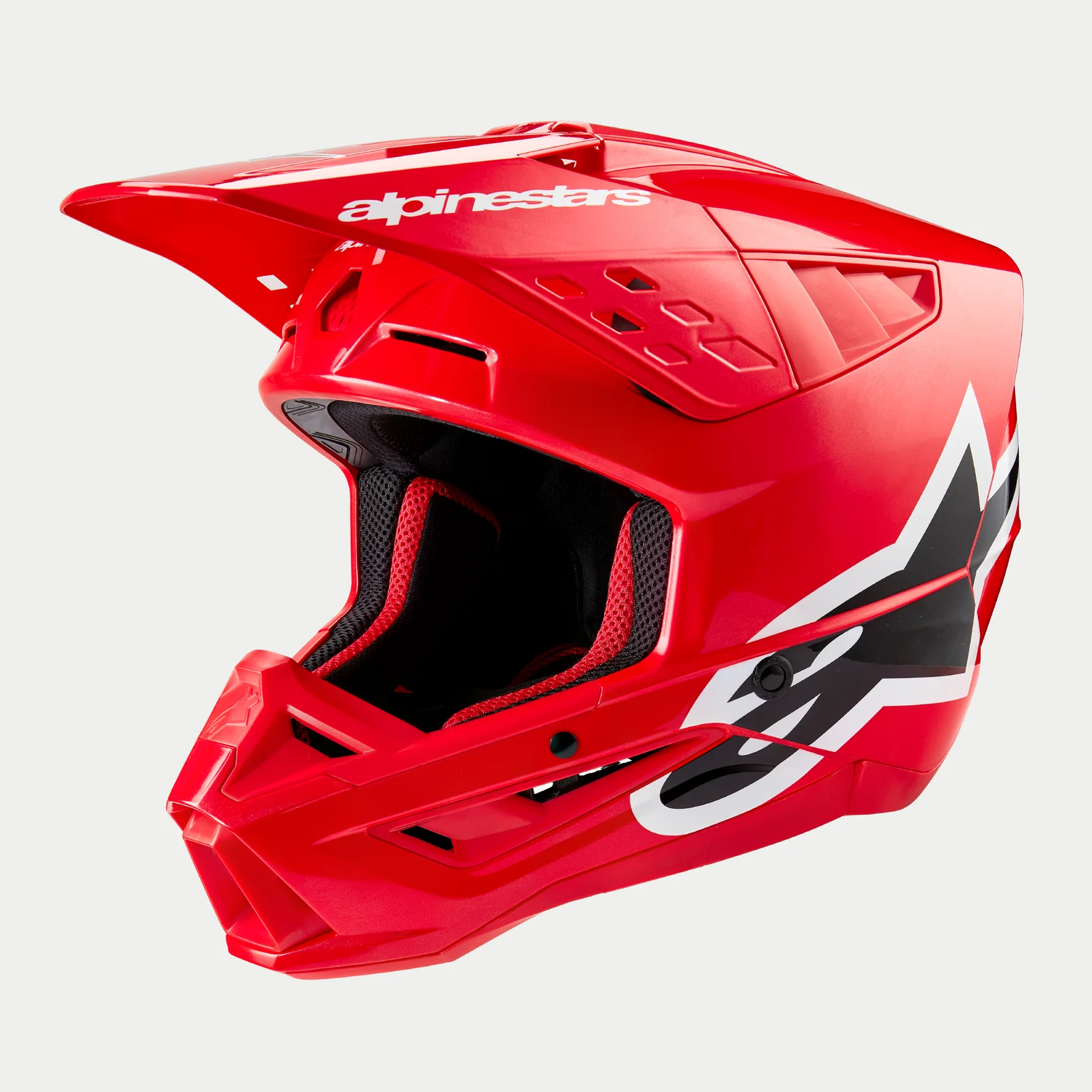 ALPINESTARS MX SM5 CORP HEMLET Bright Red Glossy