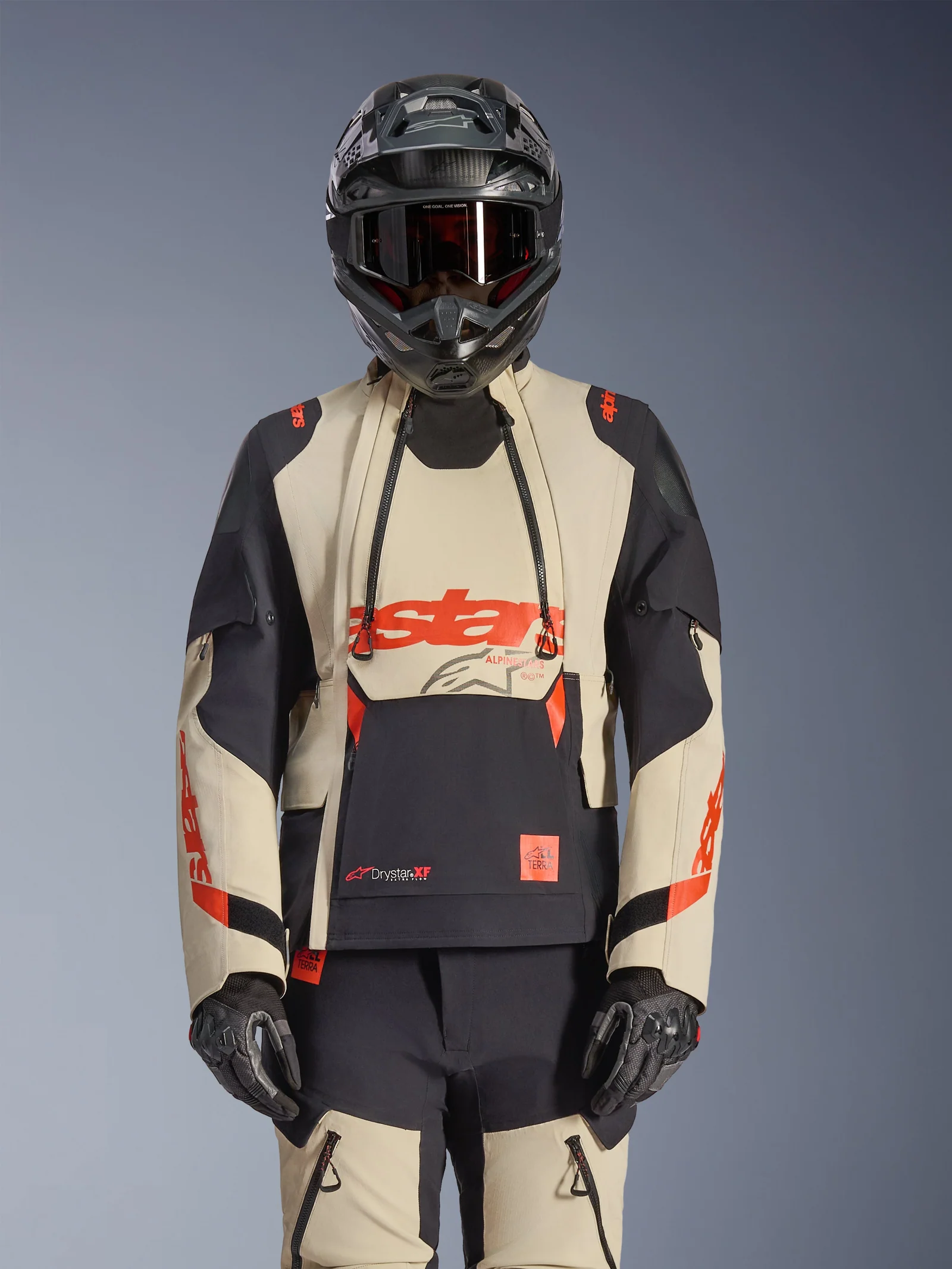 ALPINESTARS HALO PRO DRYSTAR XF LAMINATED MASTIC BLACK - Image 3