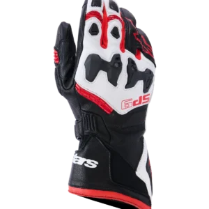 ALPINESTARS SP-9 RUKAVICE CRNE BIJELE CRVENE