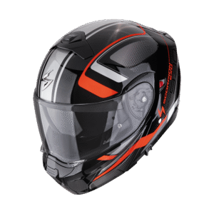 SCORPION EXO-930 EVO ARDENS METALLIC BLACK RED