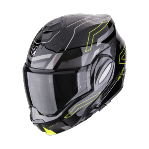 SCORPION EXO-TECH EVO CONQUER BLACK NEON YELLOW