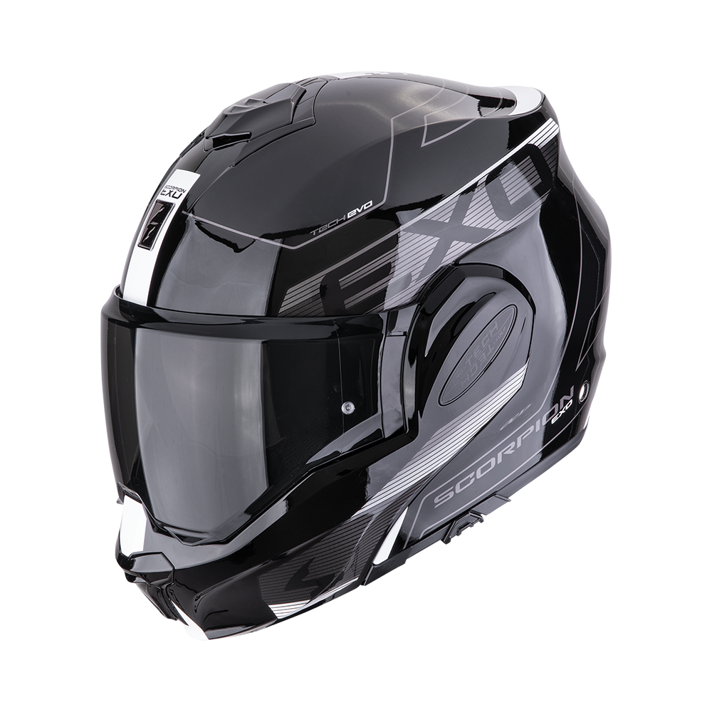 SCORPION EXO-TECH EVO TRAVELLER BLACK WHITE