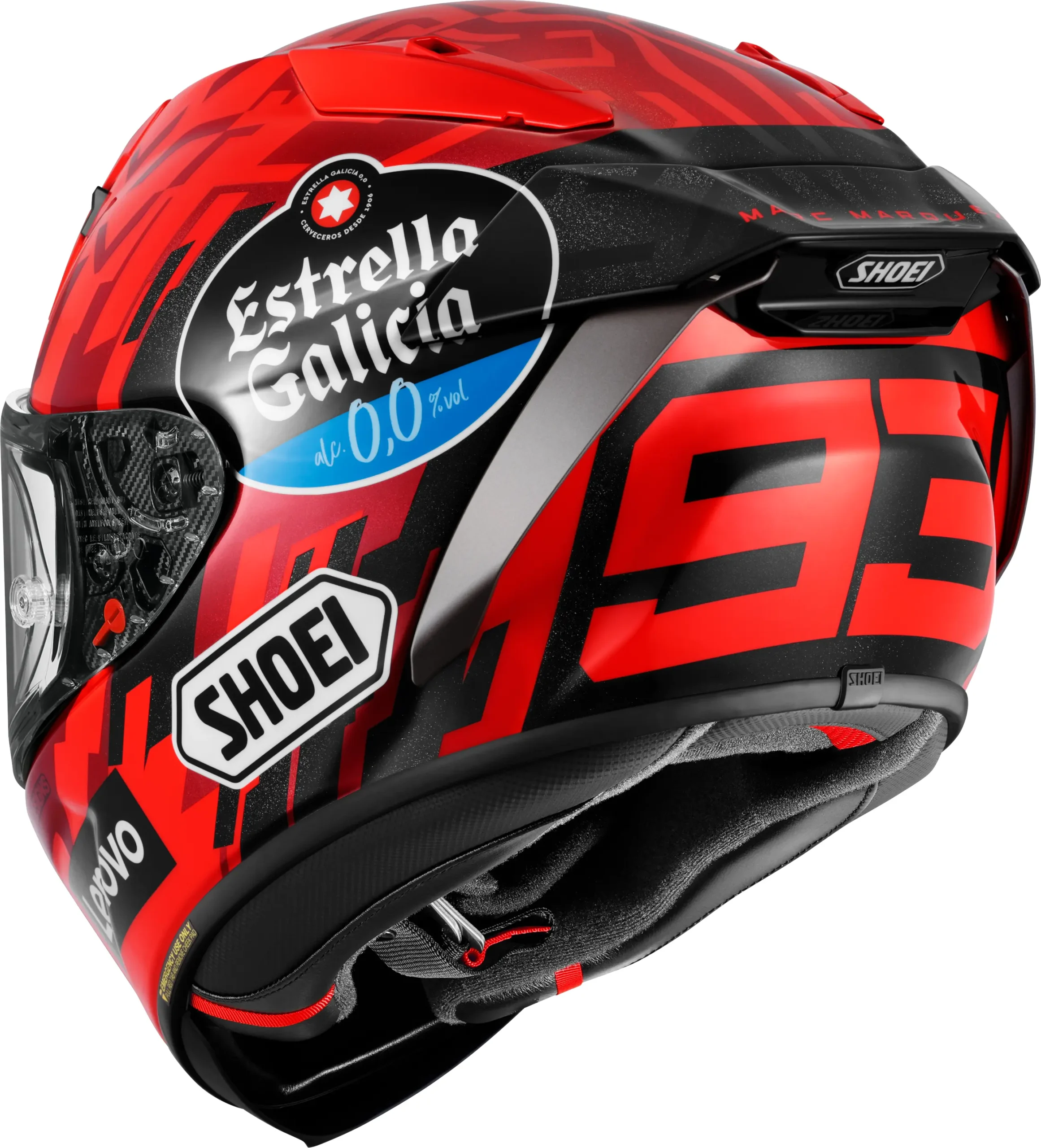 SHOEI X-SPR PRO MARQUEZ9 TC-1 - Image 3