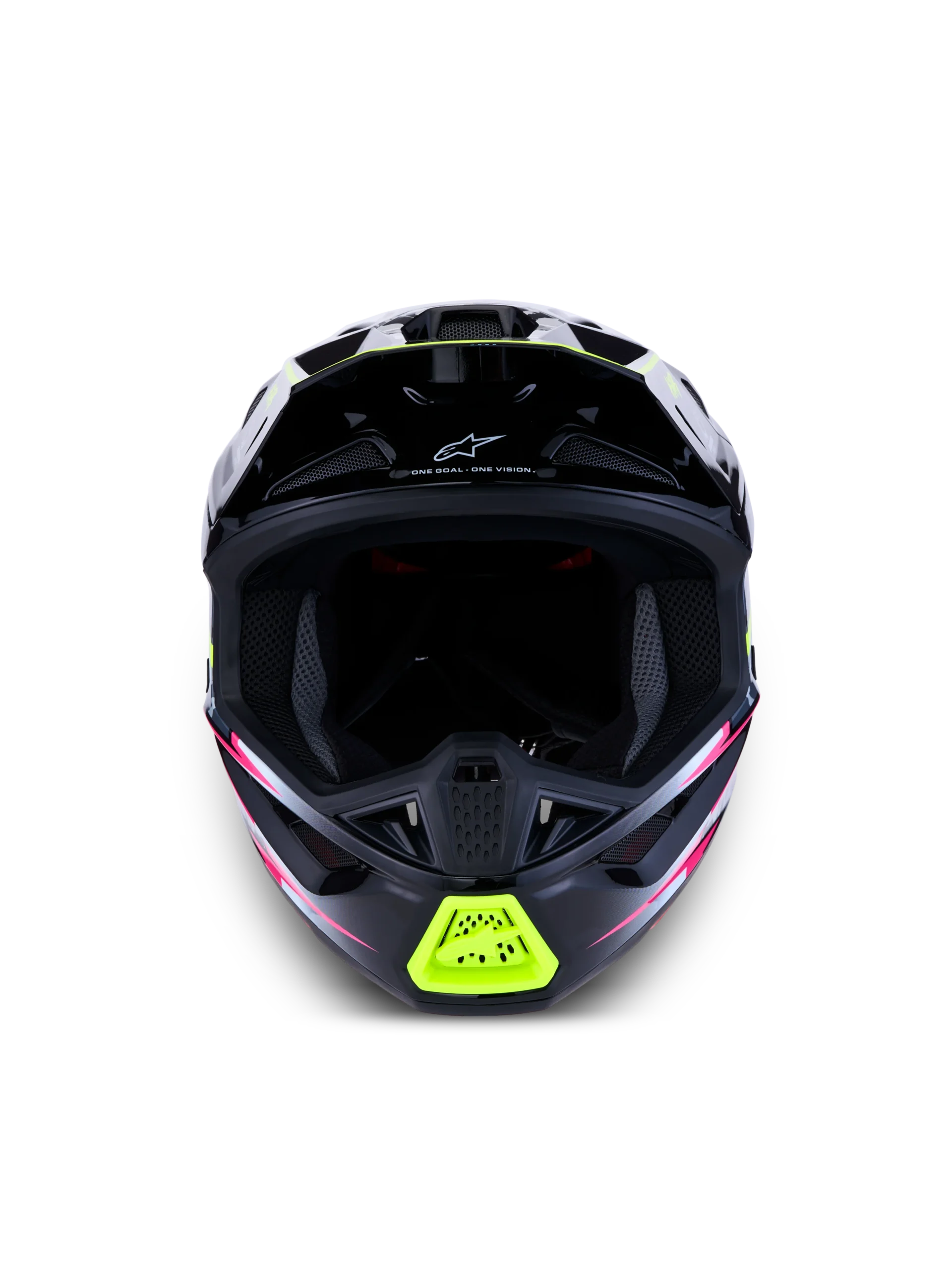 ALPINESTARS MX SM7 BLASTER HEMLET Black Gray Wh Yellow Fluo Glsy - Image 3