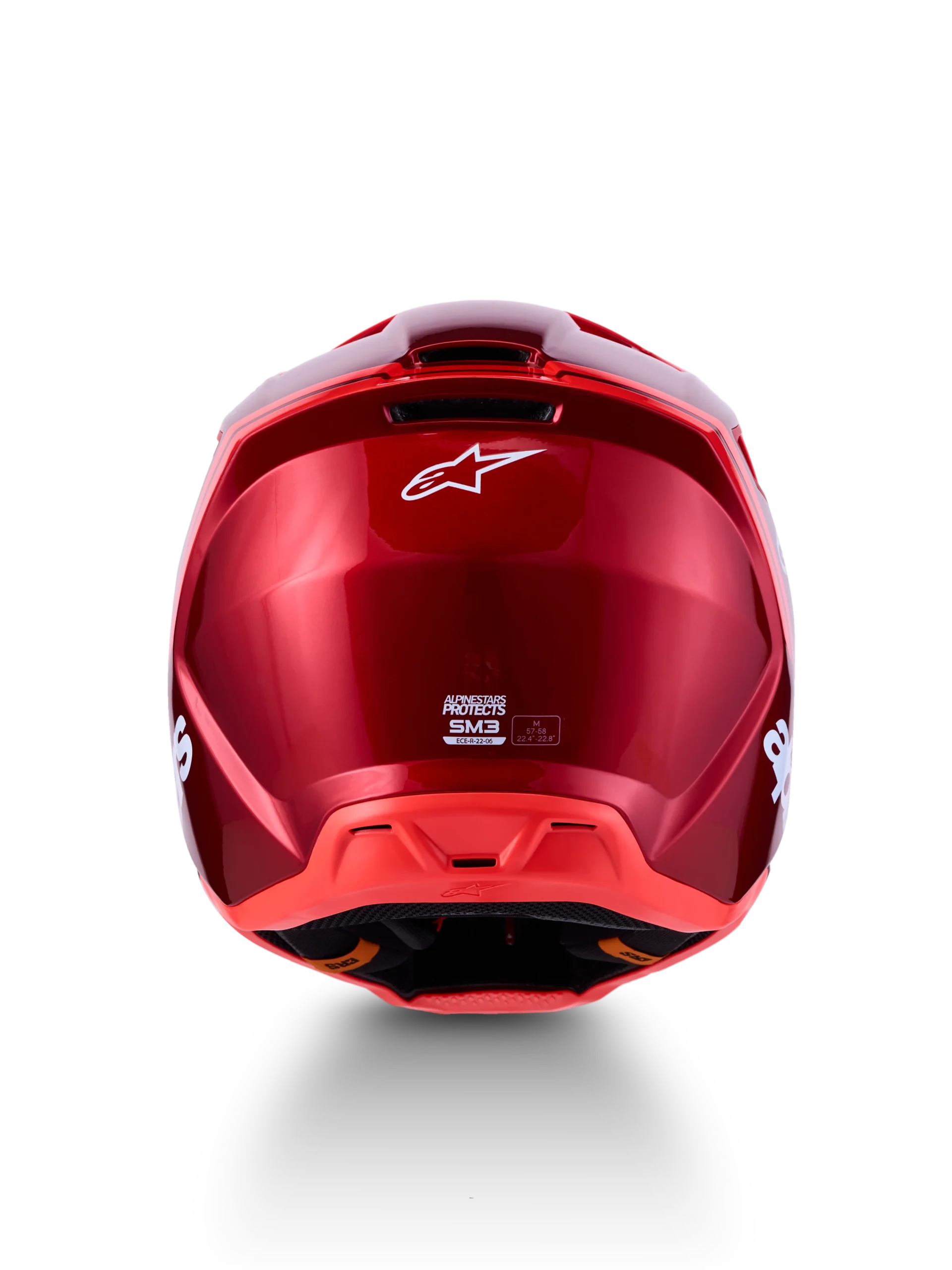 ALPINESTARS MX SM3 RADIUM HEMLET Red Mot Red Fl White Gl - Image 5
