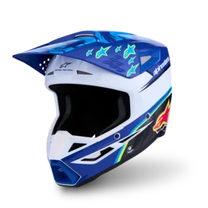 ALPINESTARS MX SM3 FALCON HEMLET Blue, White, Black, Pink, Yellow, Fluorescent, Gray