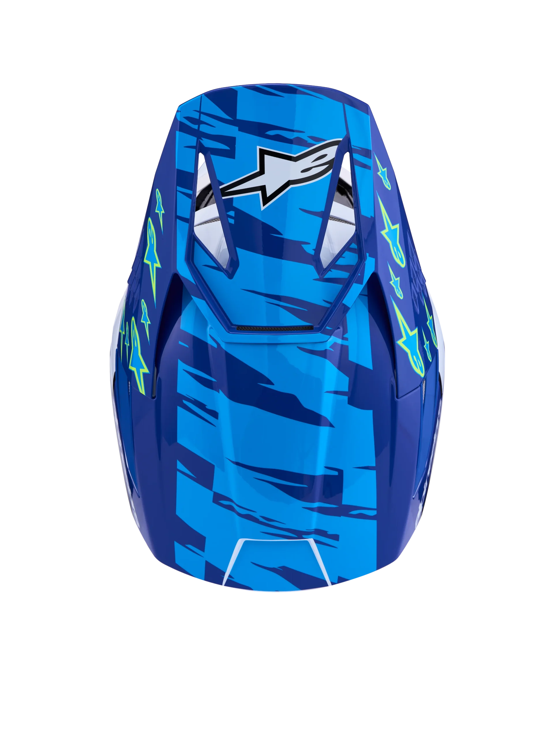 ALPINESTARS MX SM3 FALCOM KACIGA Plava Bijela Crna Roza Žuta Žuta Zelena - Slika 7