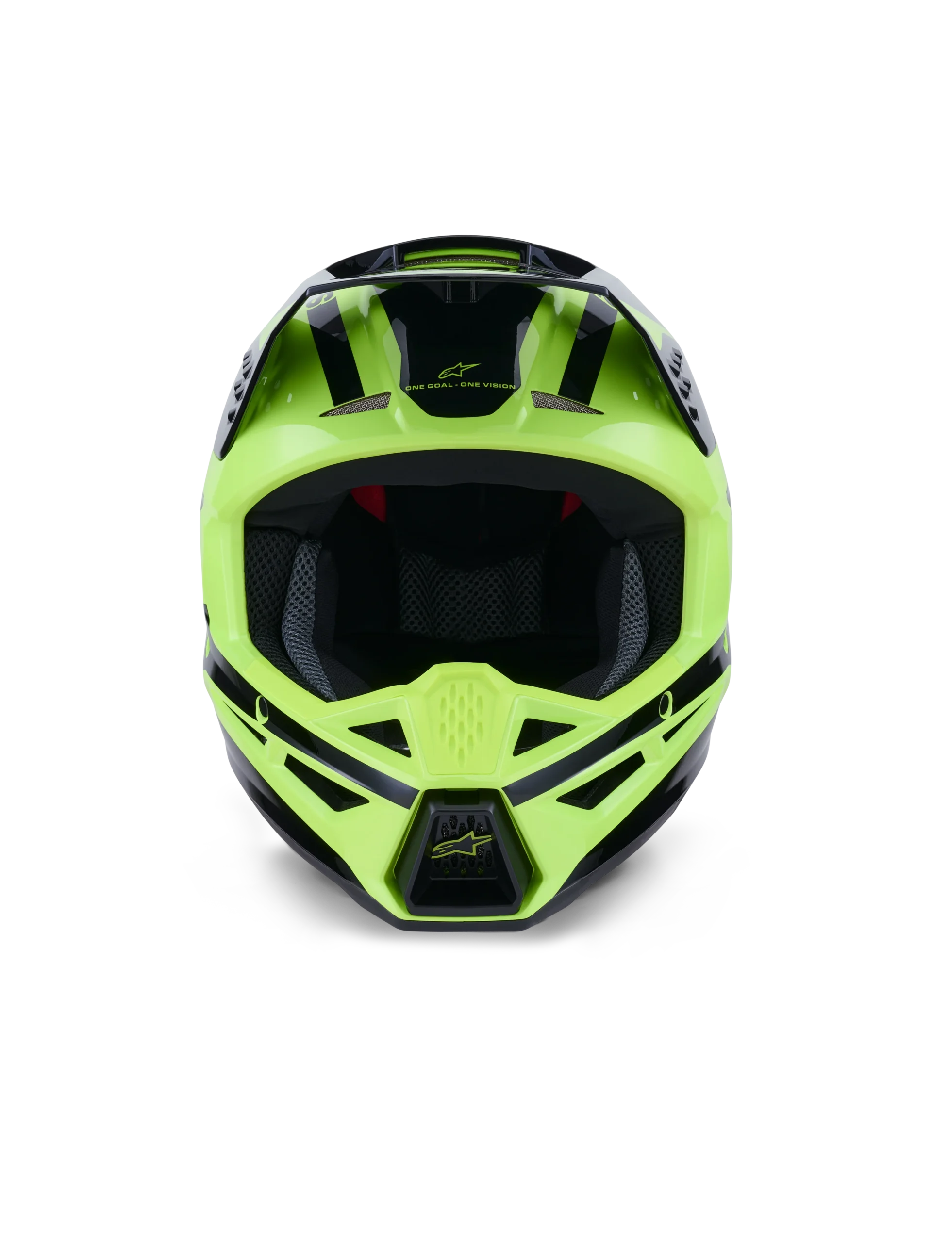 ALPINESTARS MX SM3 HEAT HEMLET Yellow Fluo Black Glossy – Bild 3