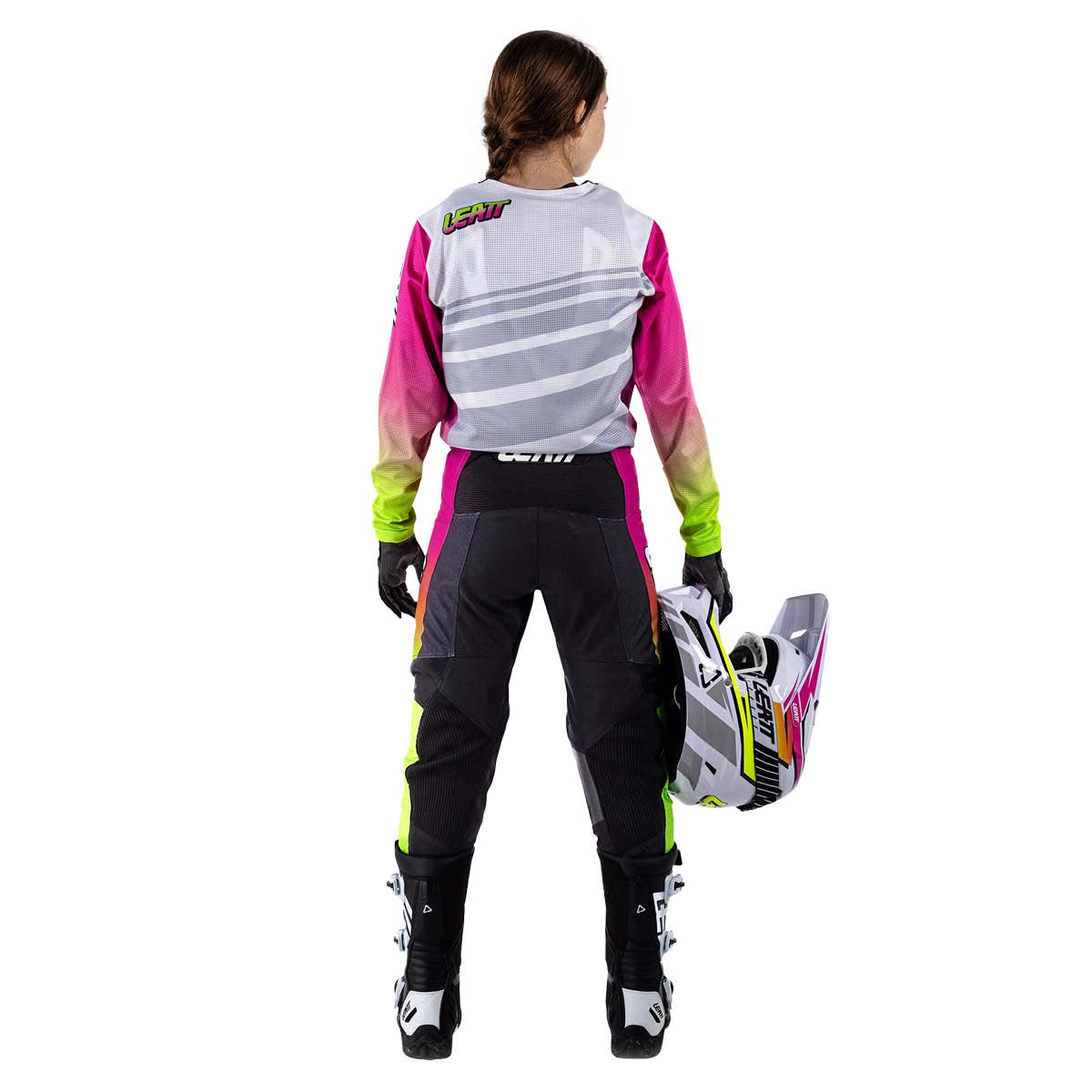 LEATT RIDE KIT 3.5 MX OTROŠKI KOMPLET PINK - Image 3