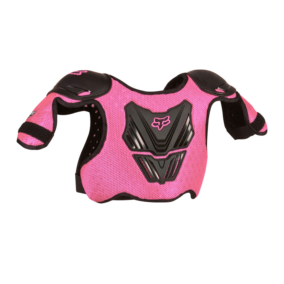 FOX PEEWEE TITAN CHILDR'S CHEST PROTECTOR, PINK - Image 2