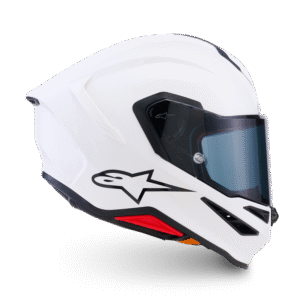 ALPINESTARS S-R7 SOLID ČELADA BELA / SIJAJNA