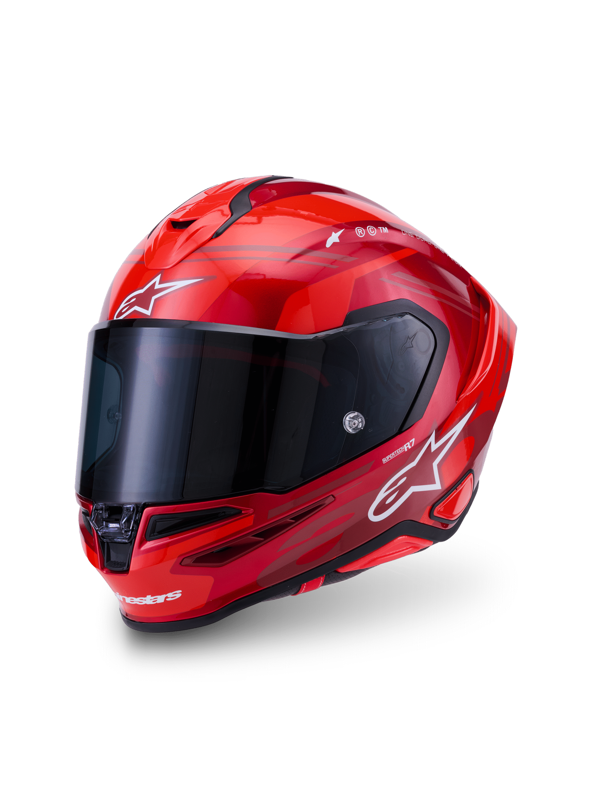 ALPINESTARS S-R7 A-CORE ČELADA RDEČA / BELA / SIJAJNA – Bild 6